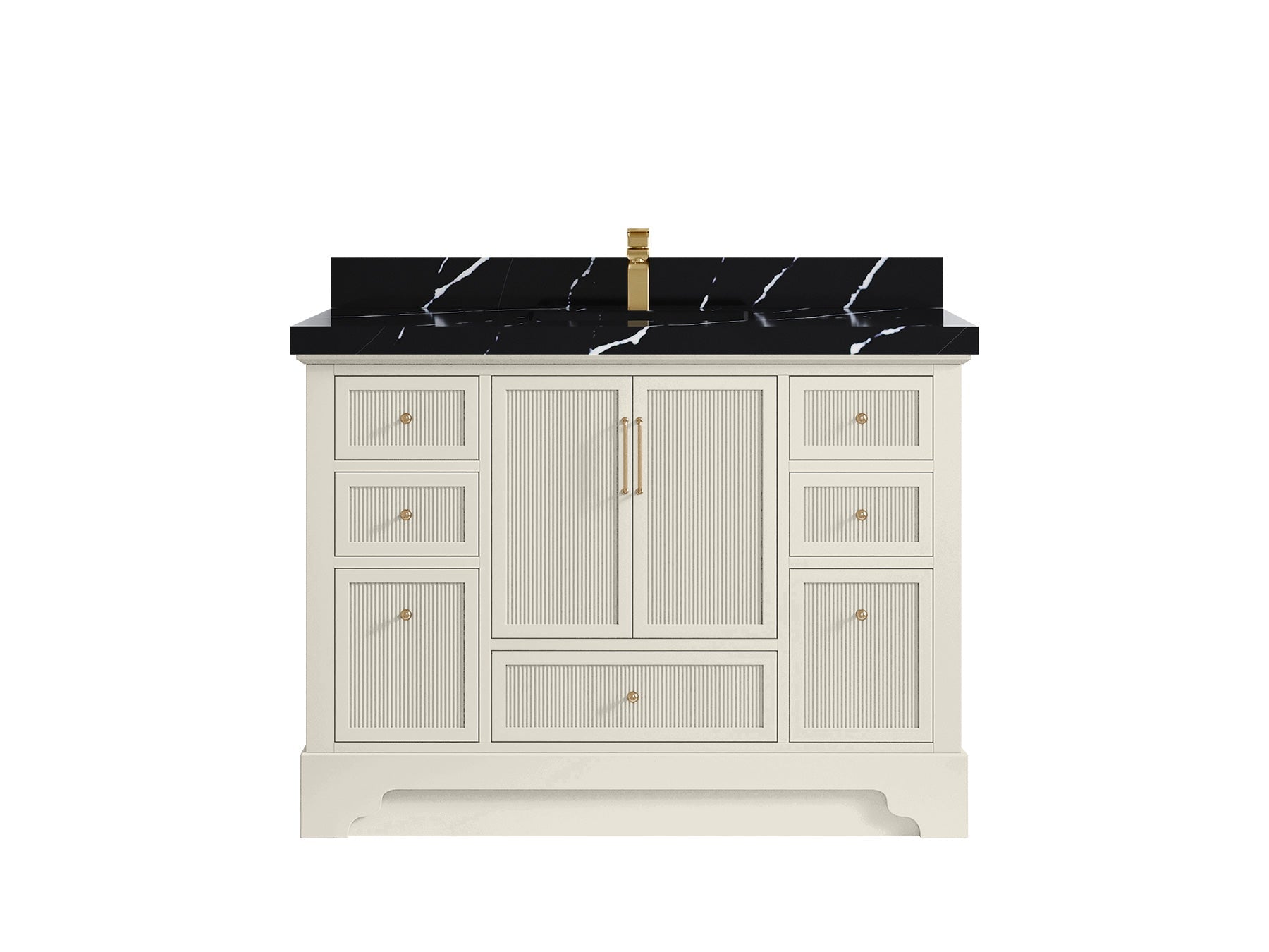 Alys 48 in. W x 22 in. D Single Sink Bathroom Vanity - Willow Bath and Vanity
