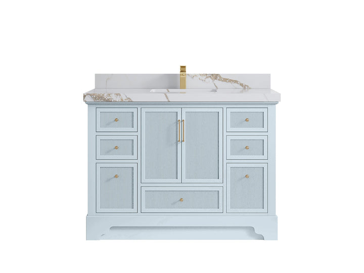 Alys 48 in. W x 22 in. D Single Sink Bathroom Vanity - photo 14