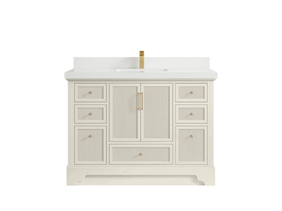 Alys 48 in. W x 22 in. D Single Sink Bathroom Vanity - Willow Bath and Vanity