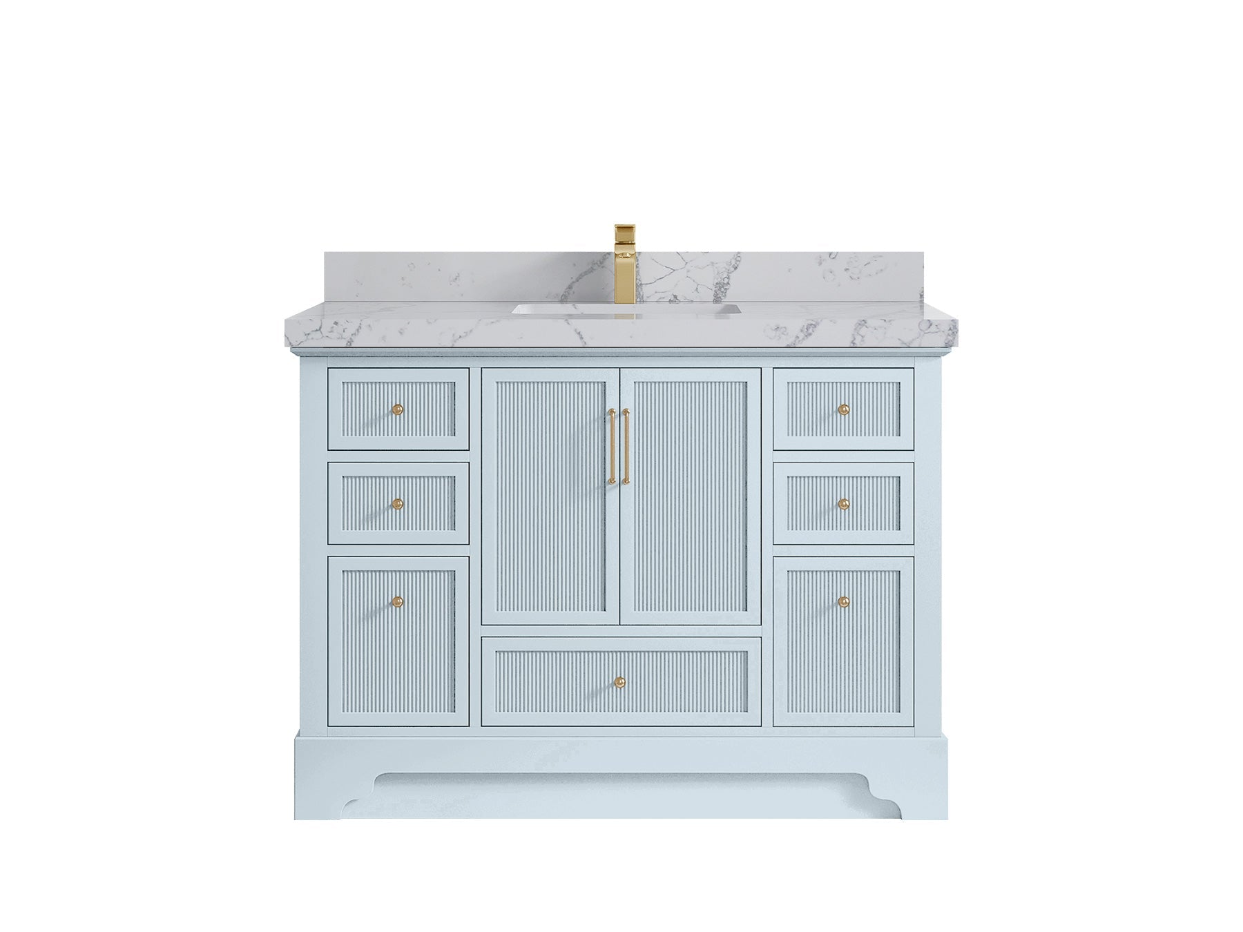 Alys 48 in. W x 22 in. D Single Sink Bathroom Vanity - Willow Bath and Vanity