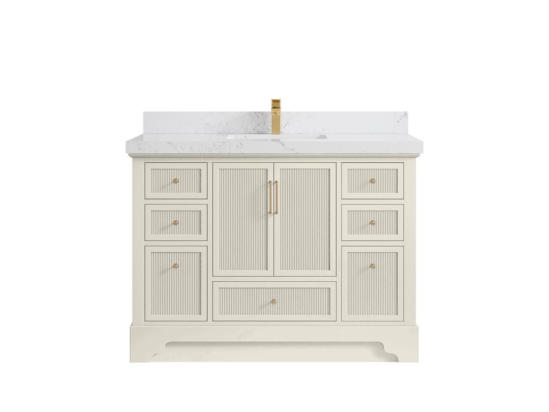 Alys 48 in. W x 22 in. D Single Sink Bathroom Vanity - Willow Bath and Vanity