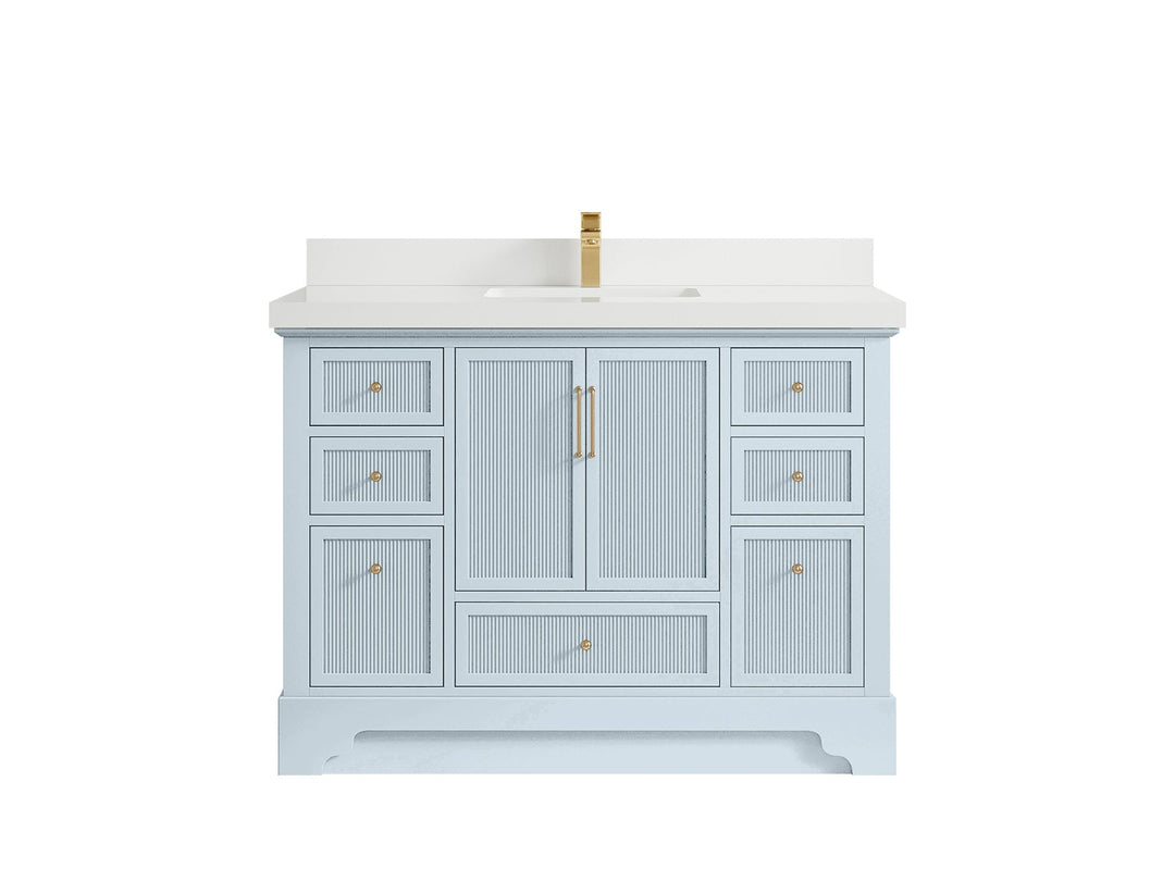 Alys 48 in. W x 22 in. D Single Sink Bathroom Vanity - Willow Bath and Vanity