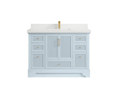 Alys 48 in. W x 22 in. D Single Sink Bathroom Vanity - Willow Bath and Vanity