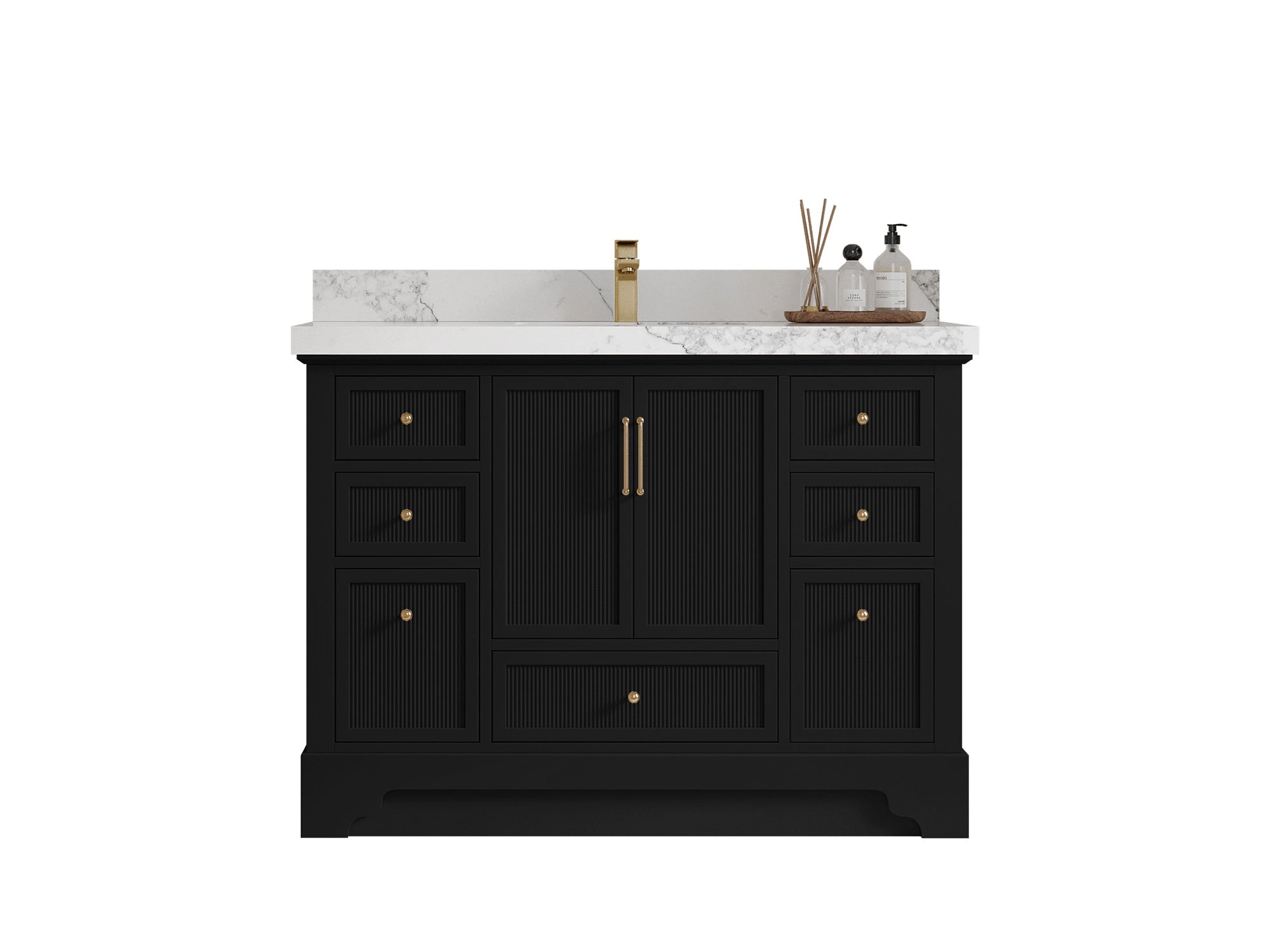 Alys 48 in. W x 22 in. D Single Sink Bathroom Vanity - Willow Bath and Vanity