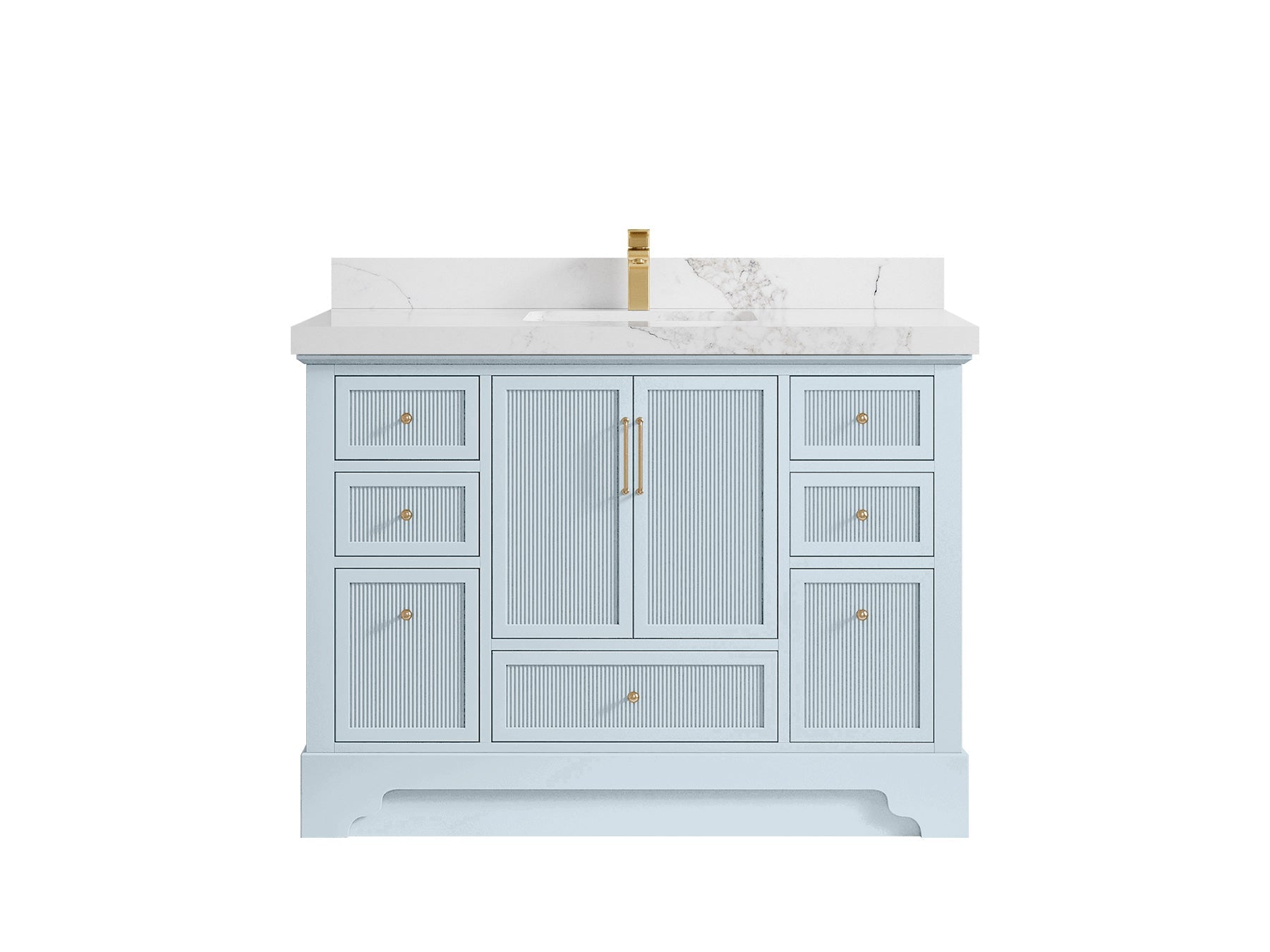 Alys 48 in. W x 22 in. D Single Sink Bathroom Vanity - Willow Bath and Vanity
