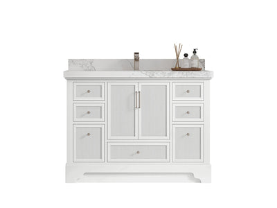 Alys 48 in. W x 22 in. D Single Sink Bathroom Vanity - Willow Bath and Vanity