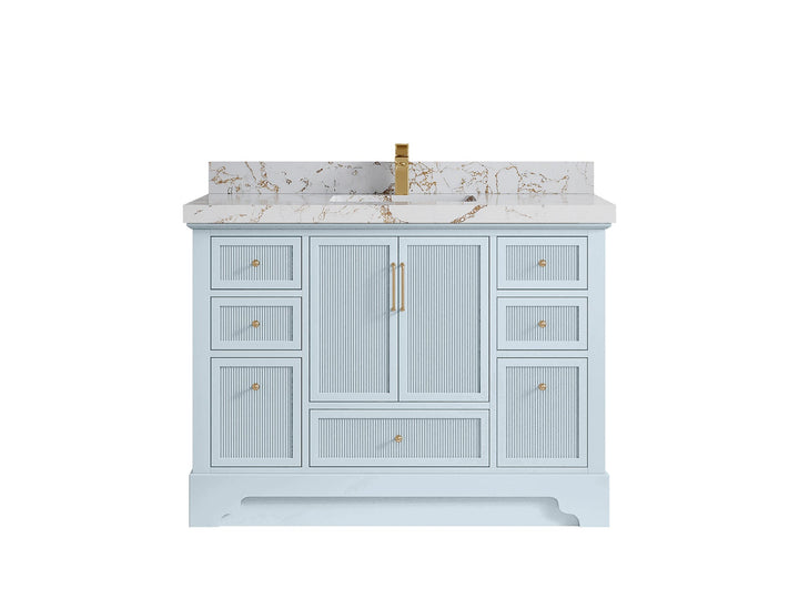 Alys 48 in. W x 22 in. D Single Sink Bathroom Vanity - photo 36