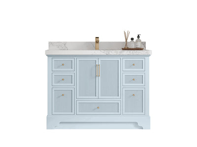 Alys 48 in. W x 22 in. D Single Sink Bathroom Vanity - Willow Bath and Vanity