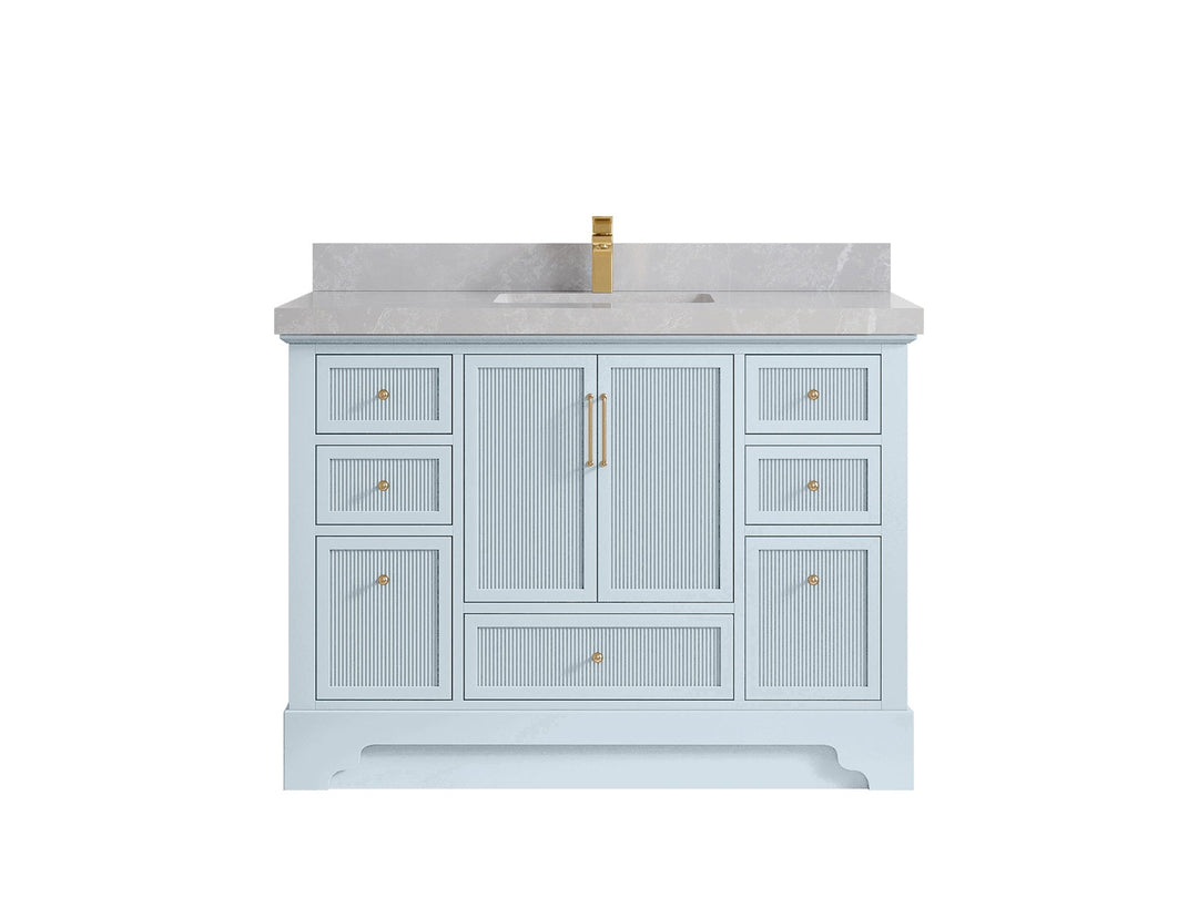 Alys 48 in. W x 22 in. D Single Sink Bathroom Vanity - Willow Bath and Vanity