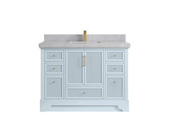 Alys 48 in. W x 22 in. D Single Sink Bathroom Vanity - photo 30