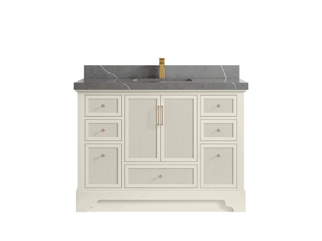 Alys 48 in. W x 22 in. D Single Sink Bathroom Vanity - Willow Bath and Vanity