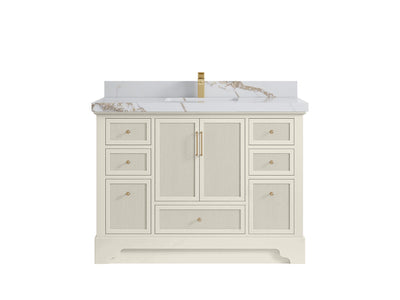 Alys 48 in. W x 22 in. D Single Sink Bathroom Vanity - Willow Bath and Vanity