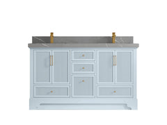 Alys 60 in. W x 22 in. D Double Sink Bathroom Vanity - photo 34