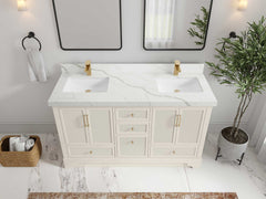 Alys 60 in. W x 22 in. D Double Sink Bathroom Vanity - photo 15