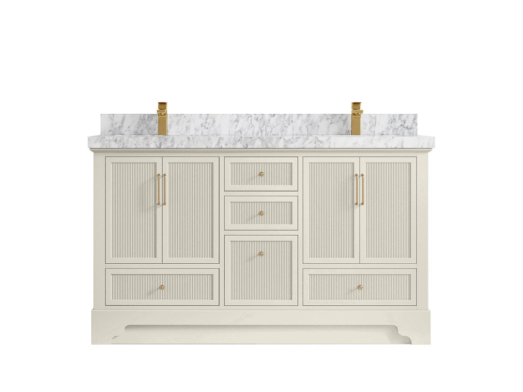 Alys 60 in. W x 22 in. D Double Sink Bathroom Vanity - Willow Bath and Vanity