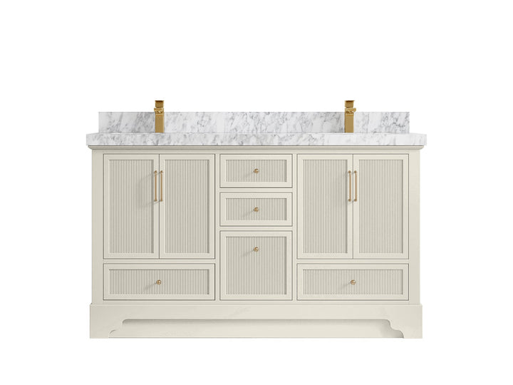 Alys 60 in. W x 22 in. D Double Sink Bathroom Vanity - photo 8