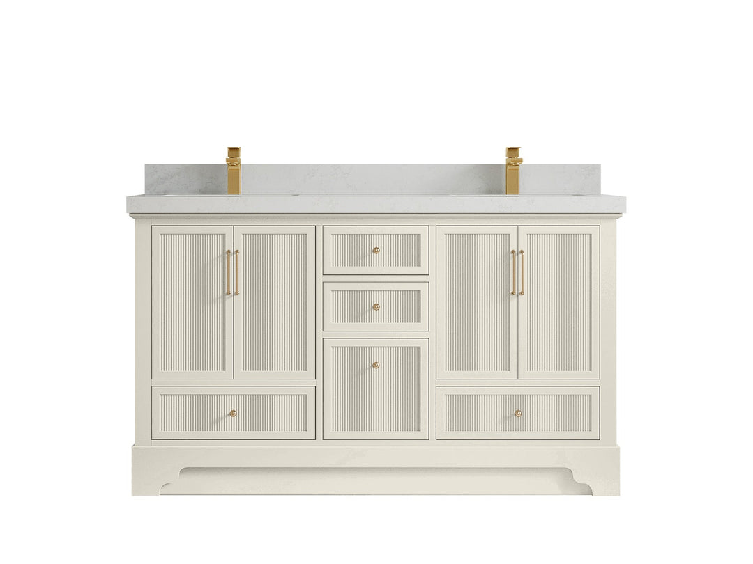 Alys 60 in. W x 22 in. D Double Sink Bathroom Vanity - Willow Bath and Vanity