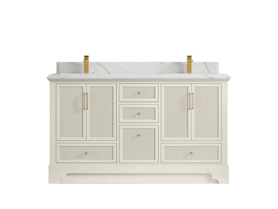 Alys 60 in. W x 22 in. D Double Sink Bathroom Vanity - Willow Bath and Vanity