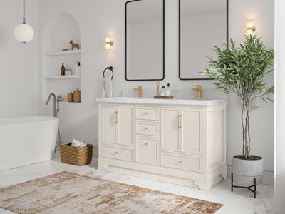 Alys 60 in. W x 22 in. D Double Sink Bathroom Vanity - Willow Bath and Vanity