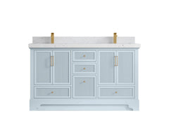 Alys 60 in. W x 22 in. D Double Sink Bathroom Vanity - photo 30