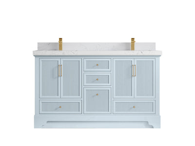 Alys 60 in. W x 22 in. D Double Sink Bathroom Vanity - Willow Bath and Vanity
