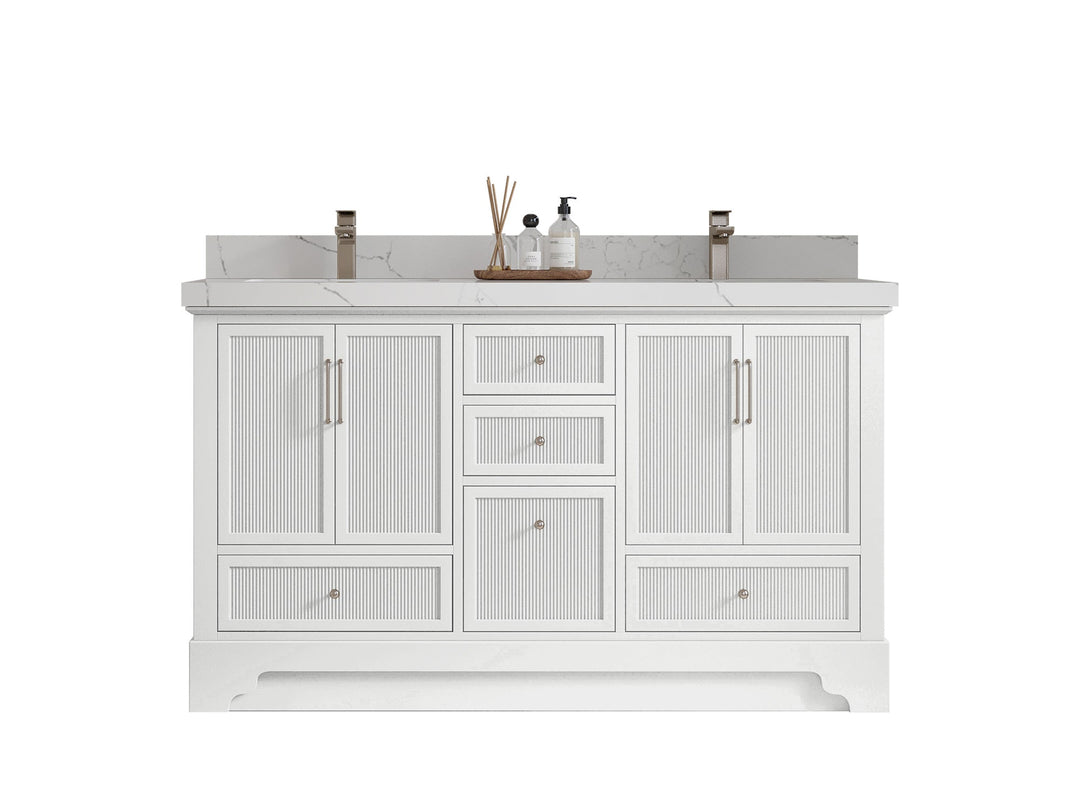 Alys 60 in. W x 22 in. D Double Sink Bathroom Vanity - Willow Bath and Vanity