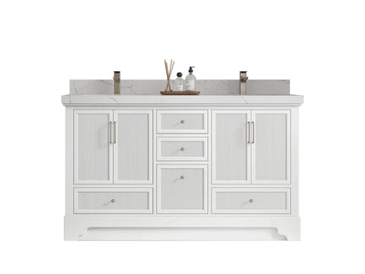 Alys 60 in. W x 22 in. D Double Sink Bathroom Vanity - Willow Bath and Vanity