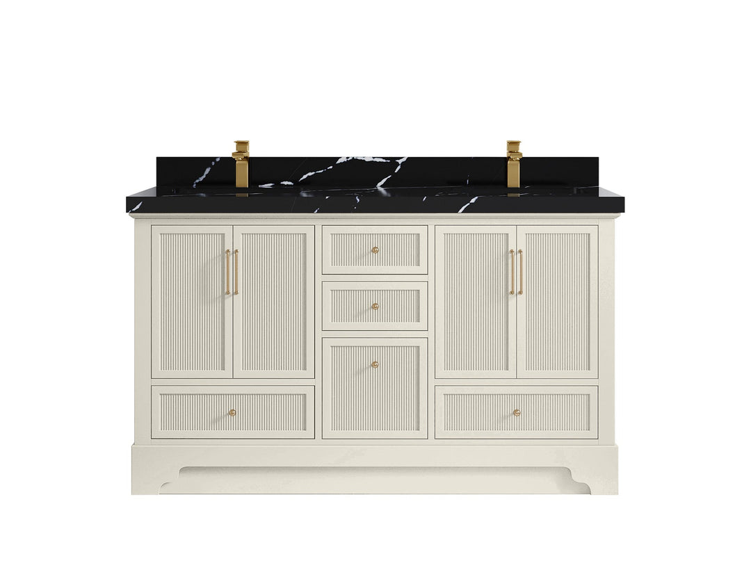 Alys 60 in. W x 22 in. D Double Sink Bathroom Vanity - Willow Bath and Vanity