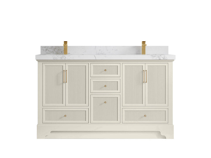 Alys 60 in. W x 22 in. D Double Sink Bathroom Vanity - photo 20