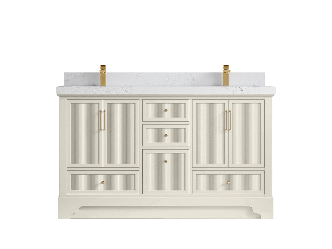 Alys 60 in. W x 22 in. D Double Sink Bathroom Vanity - Willow Bath and Vanity