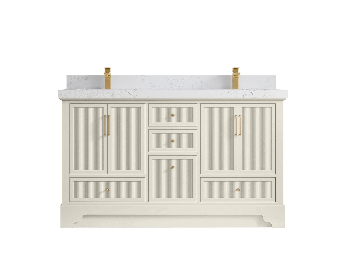 Alys 60 in. W x 22 in. D Double Sink Bathroom Vanity - Willow Bath and Vanity
