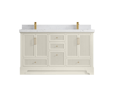 Alys 60 in. W x 22 in. D Double Sink Bathroom Vanity - Willow Bath and Vanity