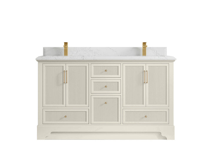 Alys 60 in. W x 22 in. D Double Sink Bathroom Vanity - photo 28