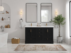 Alys 60 in. W x 22 in. D Double Sink Bathroom Vanity - photo 4