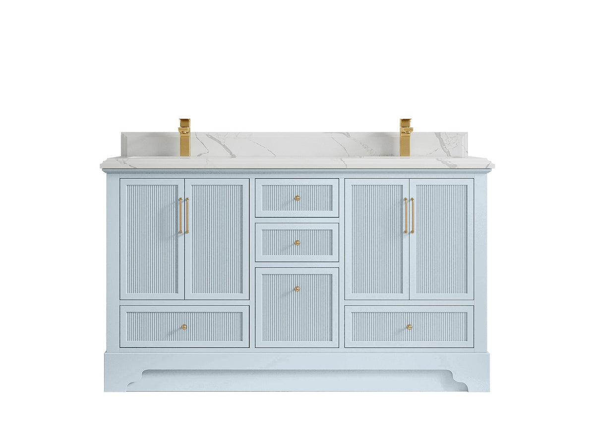 Alys 60 in. W x 22 in. D Double Sink Bathroom Vanity - Willow Bath and Vanity