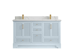 Alys 60 in. W x 22 in. D Double Sink Bathroom Vanity - photo 24