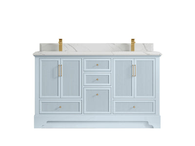 Alys 60 in. W x 22 in. D Double Sink Bathroom Vanity - Willow Bath and Vanity