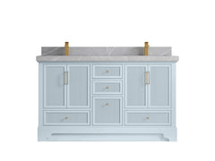 Alys 60 in. W x 22 in. D Double Sink Bathroom Vanity - photo 32