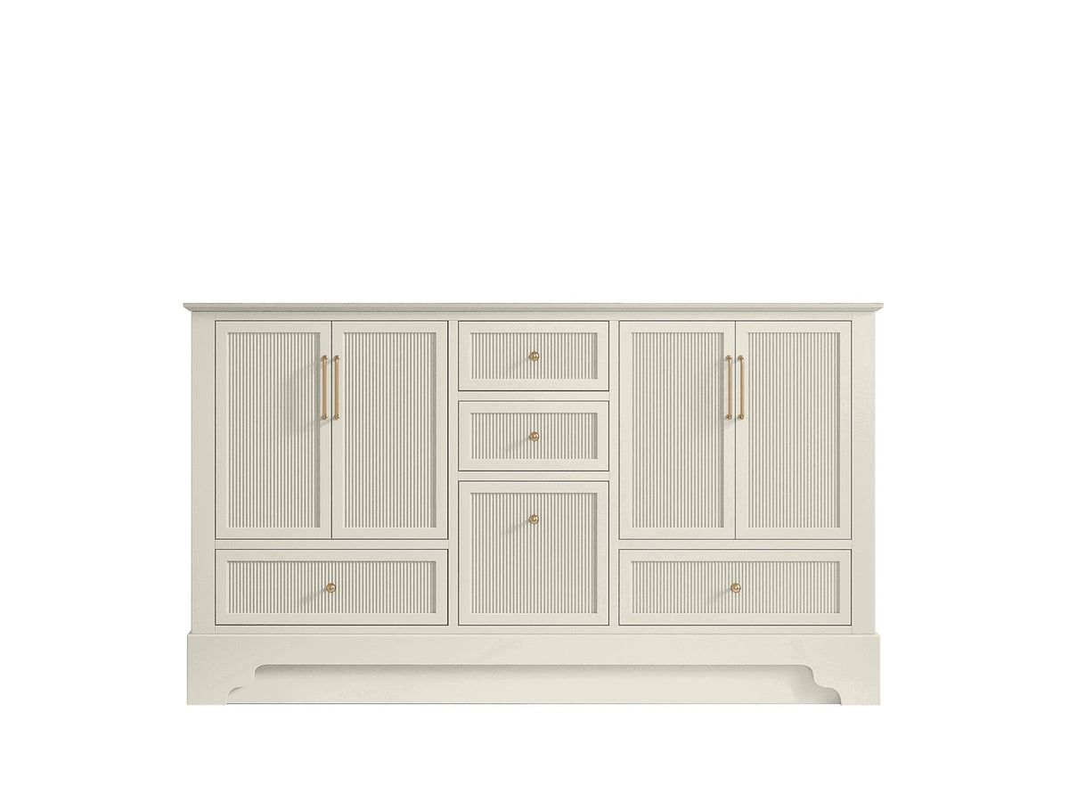 Alys 60 in. W x 22 in. D Double Sink Bathroom Vanity - Willow Bath and Vanity