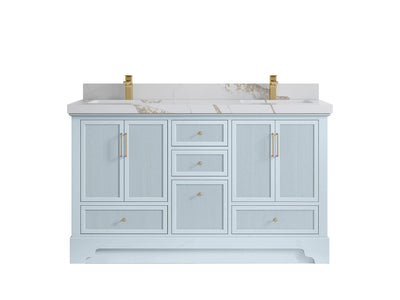 Alys 60 in. W x 22 in. D Double Sink Bathroom Vanity - Willow Bath and Vanity