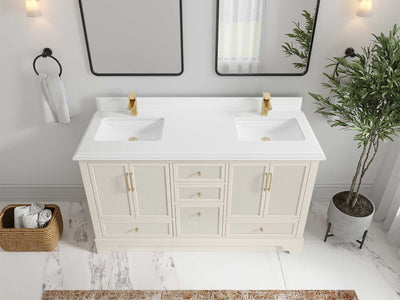 Alys 60 in. W x 22 in. D Double Sink Bathroom Vanity - Willow Bath and Vanity