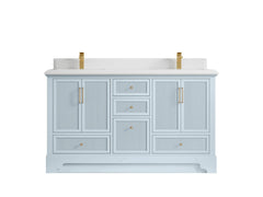 Alys 60 in. W x 22 in. D Double Sink Bathroom Vanity - photo 28