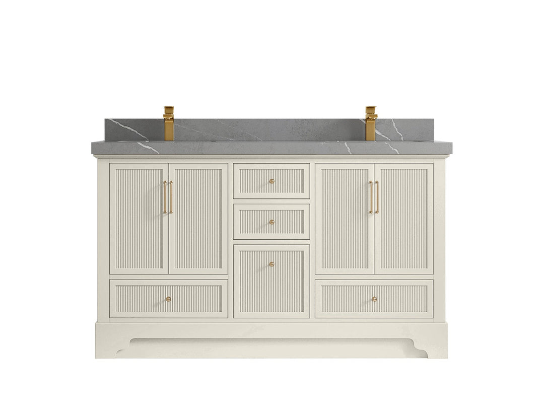 Alys 60 in. W x 22 in. D Double Sink Bathroom Vanity - Willow Bath and Vanity