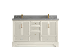 Alys 60 in. W x 22 in. D Double Sink Bathroom Vanity - photo 34