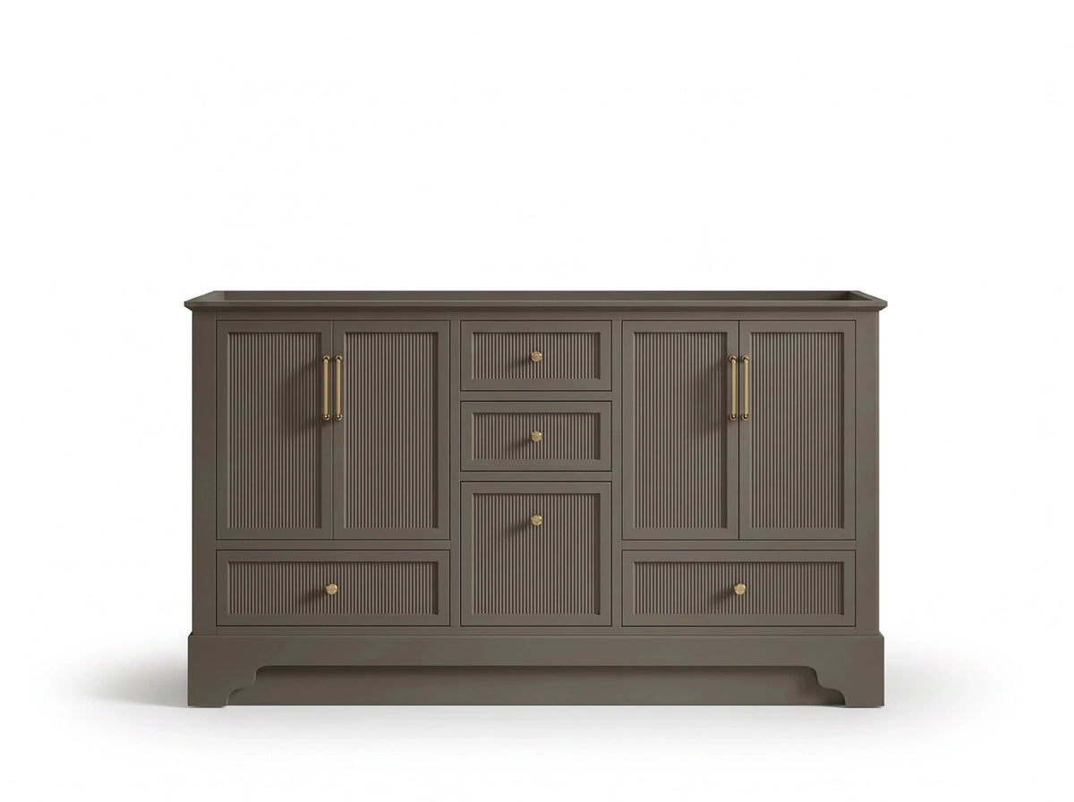 Alys 60 in. W x 22 in. D Double Sink Bathroom Vanity - Willow Bath and Vanity
