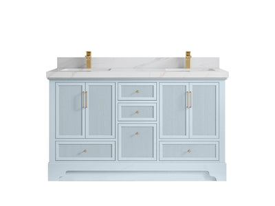 Alys 60 in. W x 22 in. D Double Sink Bathroom Vanity - Willow Bath and Vanity