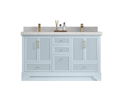 Alys 60 in. W x 22 in. D Double Sink Bathroom Vanity - photo 1