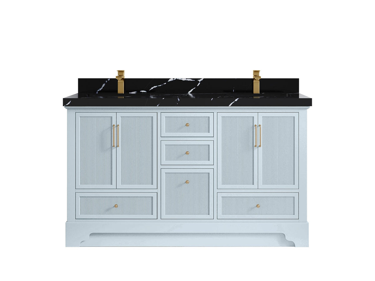 Alys 60 in. W x 22 in. D Double Sink Bathroom Vanity - Willow Bath and Vanity