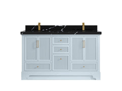 Alys 60 in. W x 22 in. D Double Sink Bathroom Vanity - photo 12