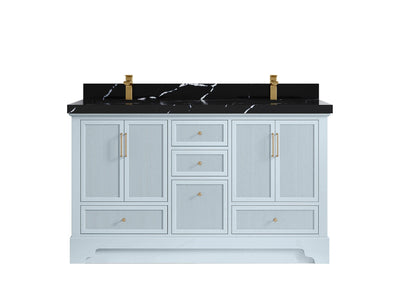 Alys 60 in. W x 22 in. D Double Sink Bathroom Vanity - Willow Bath and Vanity